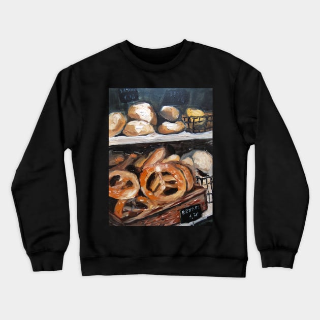 Bakery Crewneck Sweatshirt by Kuhtina